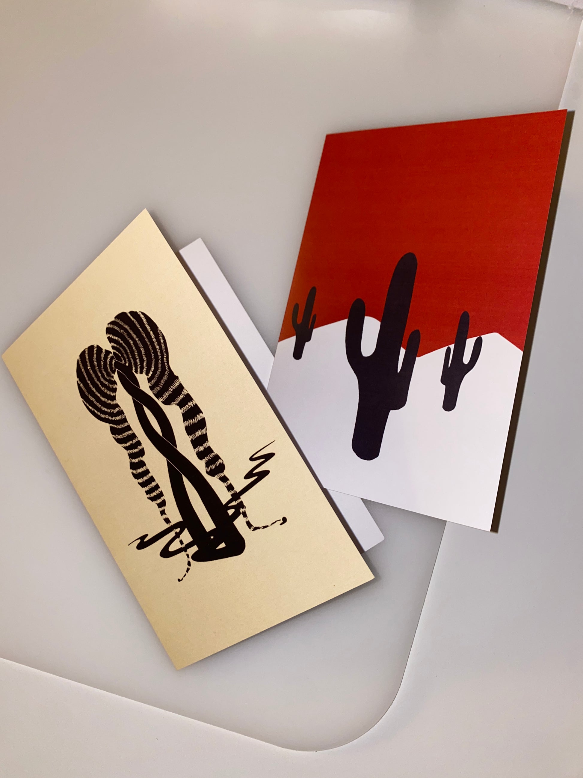 Embrace Stationery Card Embrace Palm Stationary Greeting Card GOODVILLE   